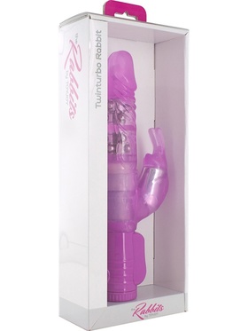 Toy Joy: Twinturbo Rabbit Vibrator, rosa