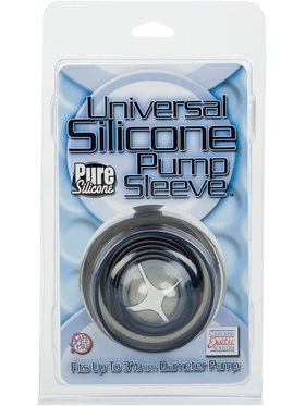 California Exotic: Universal Silicone Pump Sleeve, svart