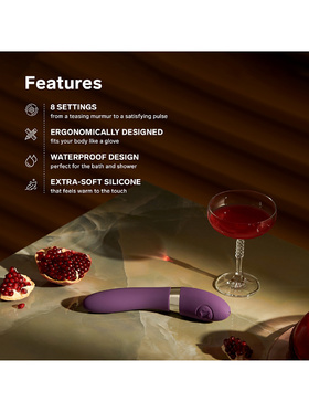 LELO: Elise 2, Dual-Powered Massager, lila