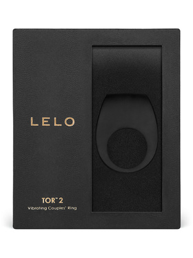 LELO: Tor 2, Vibrating Couples Ring, svart