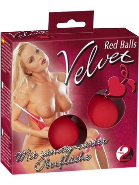 You2Toys: Velvet Red Balls