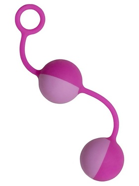 Little Frisky: Silicone Love Balls, rosa