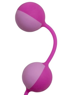 Little Frisky: Silicone Love Balls, rosa