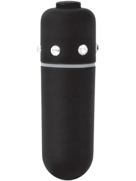 Shots Toys: Diamond Bullet, Vibrator, svart
