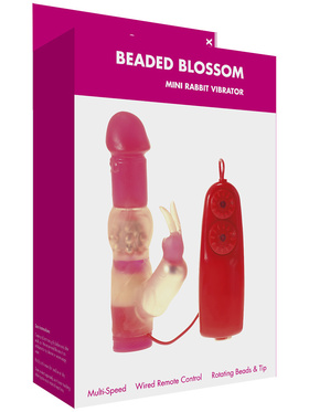 Minx: Beaded Blossom, Mini Rabbit Vibrator