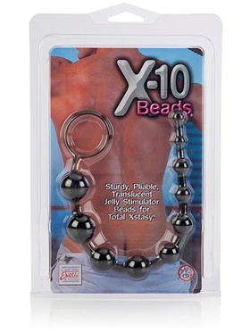 California Exotic: X-10 Beads, svart