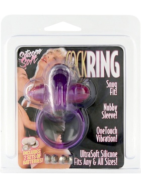 SevenCreations: Rabbit Cock Ring, lila