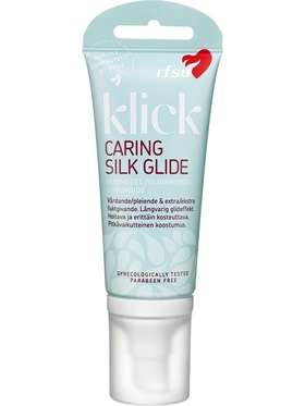 RFSU Caring Silk Glide: Vatten- & Silikonbaserat Glidmedel, 50 ml