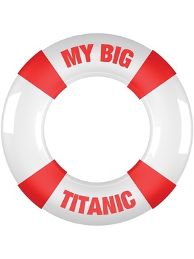 Shots Toys: Buoy Cockring: My Big Titanic, röd