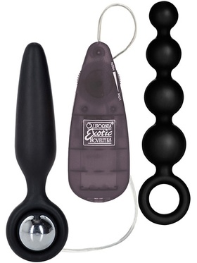 California Exotic: Booty Call Vibro Kit, svart