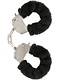 Furry Fun Cuffs, svart