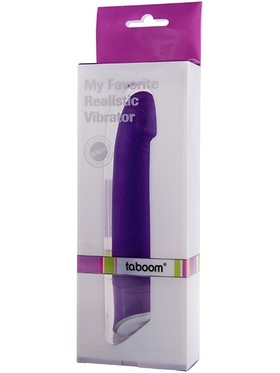 Taboom: My Favorite Realistic Vibrator, lila