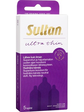 Sultan Ultra Thin: Kondomer, 5-pack