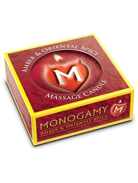 Monogamy Massageljus: Bärnsten & Orientalisk Krydda