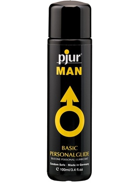 Pjur Man: Basic Personalglide, Silikonbaserat Glidmedel, 100 ml