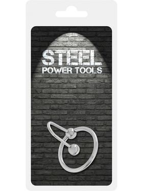 Steel Power Tools: Spermstopper Penisring, 28 mm