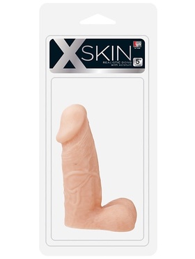 X-Skin: Realistic Dong, 13 cm, hudfärgad