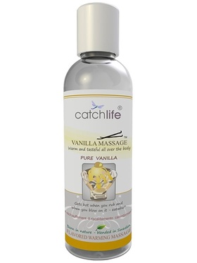 Catchlife: Massageolja, Vanilj, 100 ml