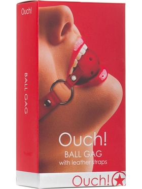 Ouch!: Ball Gag, röd