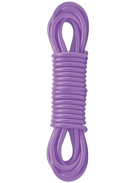 Pipedream Fetish Fantasy: Bondage Rope & Mask, 6m, lila
