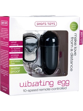 Shots Toys: Wireless Vibrating Egg, stor, svart