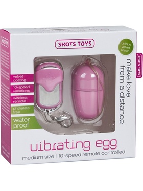 Shots Toys: Wireless Vibrating Egg, medium, rosa