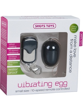 Shots Toys: Wireless Vibrating Egg, small, svart