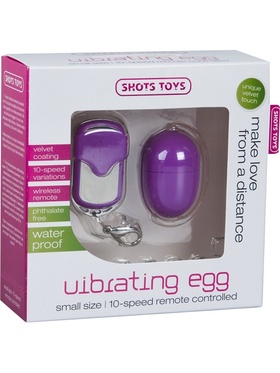 Shots Toys: Wireless Vibrating Egg, small, lila