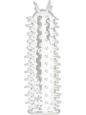 Shots Toys: Spiky, Penis Extension, transparent