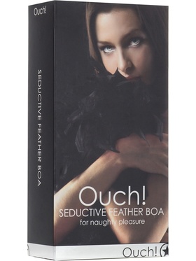 Ouch!: Seductive Feather Boa, svart