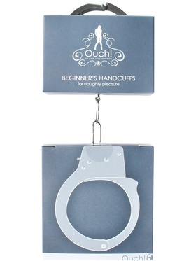 Ouch!: Beginner's Handcuffs, silver