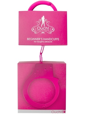 Ouch!: Beginner's Handcuffs, rosa