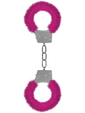 Ouch!: Beginner's Furry Handcuffs, rosa