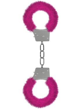 Ouch!: Beginner's Furry Handcuffs, rosa
