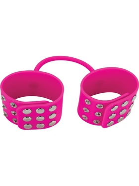 Ouch!: Silicone Cuffs, rosa