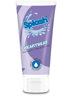 Splash: Heartbeat, Massageolja, 100 ml