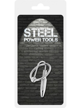 Steel Power Tools: Penisplugg med Ollonring, 28 mm
