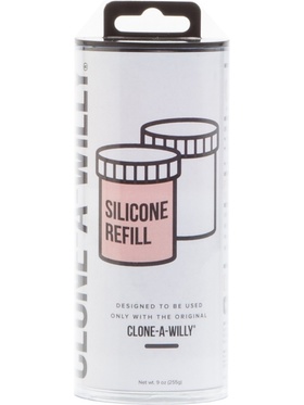 Clone-A-Willy: Silicone Refill, ljus hudfärg