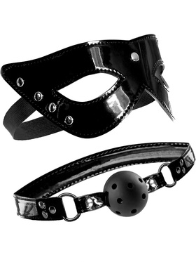 Pipedream Fetish Fantasy: Masquerade Mask & Ball Gag