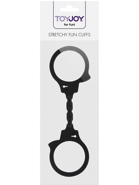 Toy Joy: Stretchy Fun Cuffs, svart