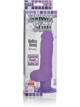 California Exotic: Shower Stud, Ballsy Dong, lila