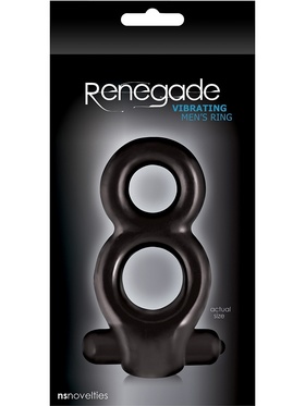 NSNovelties: Renegade, Vibrating Men's Ring, svart