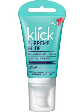 RFSU Klick Supreme Glide: Silikonbaserat glidmedel, 40 ml