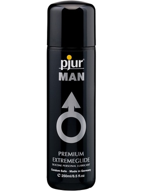 Pjur Man: Premium Extremeglide, Silikonbaserat Glidmedel, 250 ml
