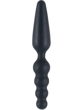 Nanma: Ass-Jacker Buttplug, 18 cm, svart