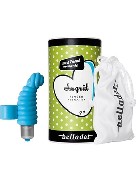 Belladot Ingrid: Fingervibrator, blå