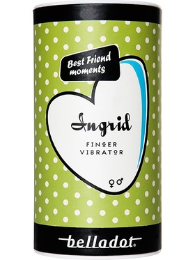 Belladot Ingrid: Fingervibrator, blå