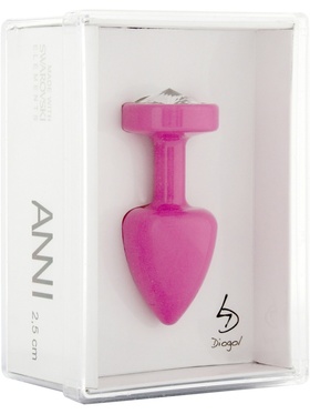 Diogol: Anni, Jewel Butt Plug, rosa