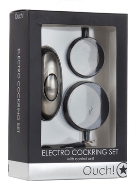 Ouch!: Electro Cockring Set