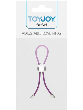 Toy Joy: Adjustable Love Ring, lila